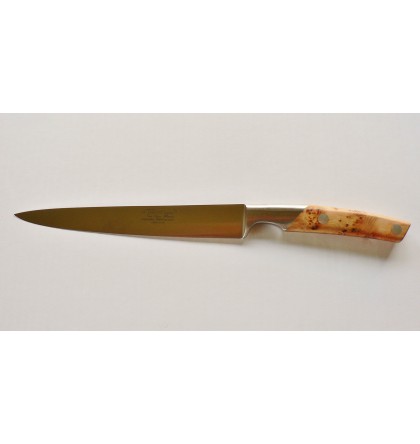Couteau tranchelard 20 cm thiers cuisine bois de cade