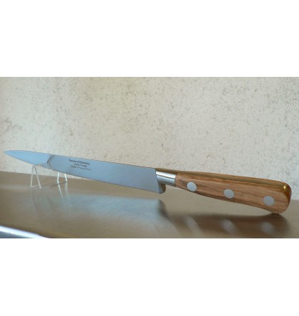 Couteau filet de sole forgé 20 cm manche en chêne