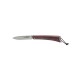 Couteau de poche 750 - Fat carbone rouge- inspiration DUCATI